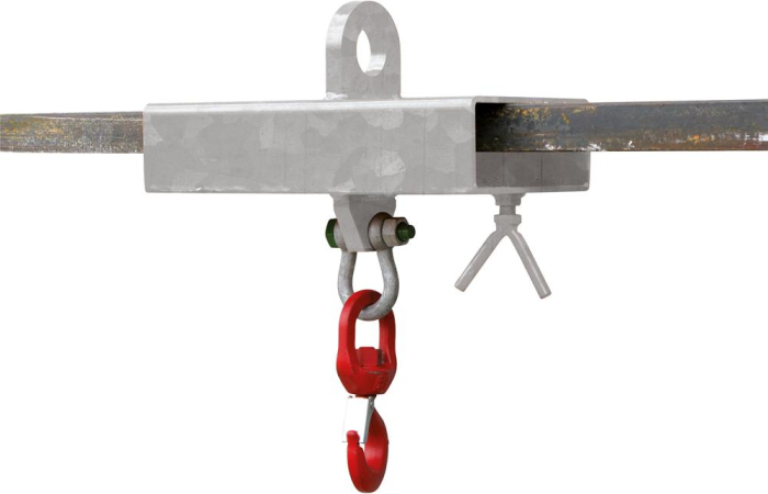 Lasthaken Stapler-
Aufsatz für 1 Gabelzinke
400x210x510 mm
verz., 1000 kg - Detail 1