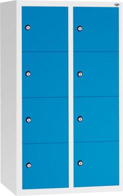 Kleingefachschrank
B460xT200xH770 mm
RAL7035/5012,wandhängend - Detail 1