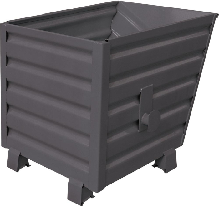 Stapelkipper, im
gefüllten Zustand
stapelbar
550 Liter, RAL 7016 - Detail 1
