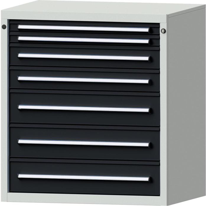 Format Schubladenschrank
B910xT700xH1000mm
RAL7035/7016 - Detail 1