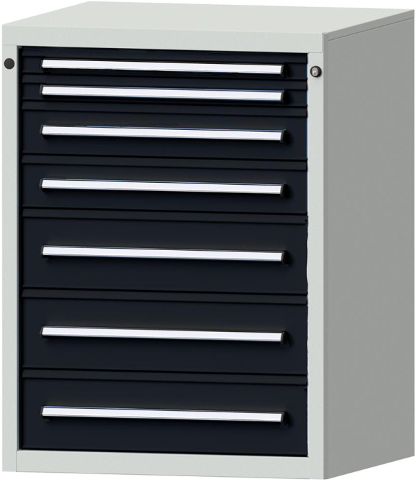 Format Schubladenschrank
B760xT700xH1000mm
RAL7035/7016 - Detail 1