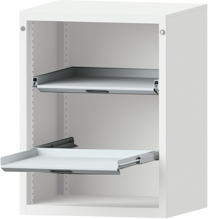 Auszugboden
B600xT603mm
RAL 7035 Traglast 200 kg - Detail 1