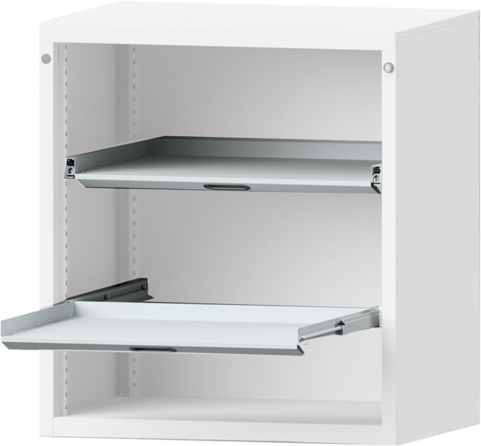 Auszugboden
B750xT603mm
RAL 7035 Traglast 200 kg - Detail 1