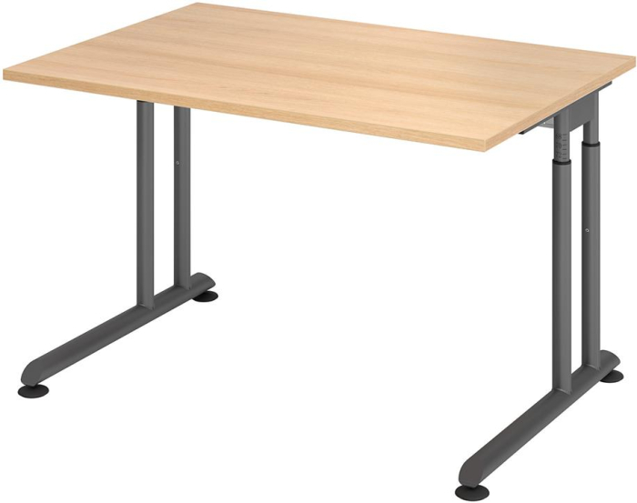 Schreibtisch
C-Fuß 1200x800 mm Eiche - Detail 1