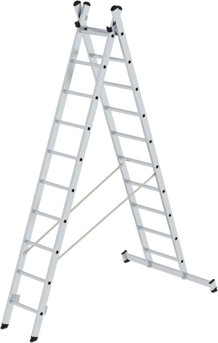 Alu-Mehrzweckleiter
2x10 Sprossen
Leiterlänge 5,02m ausgef. - Detail 1