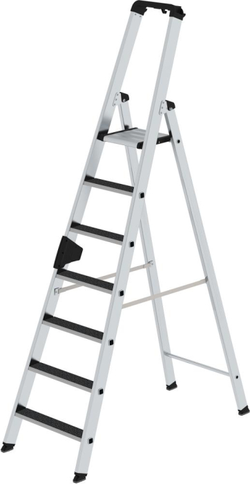 Alu-Stehleiter
7 Stufen clip-step R13
Gesamthöhe 2,28 m - Detail 1