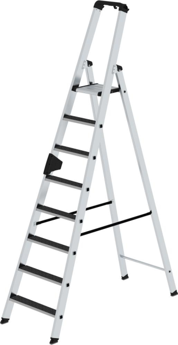 Alu-Stehleiter
8 Stufen clip-step R13
Gesamthöhe 2,51 m - Detail 1