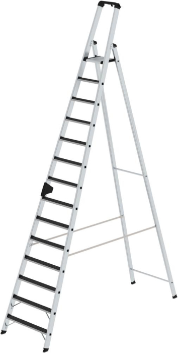 Alu-Stehleiter
14 Stufen clip-step R13
Gesamthöhe 3,95 m - Detail 1