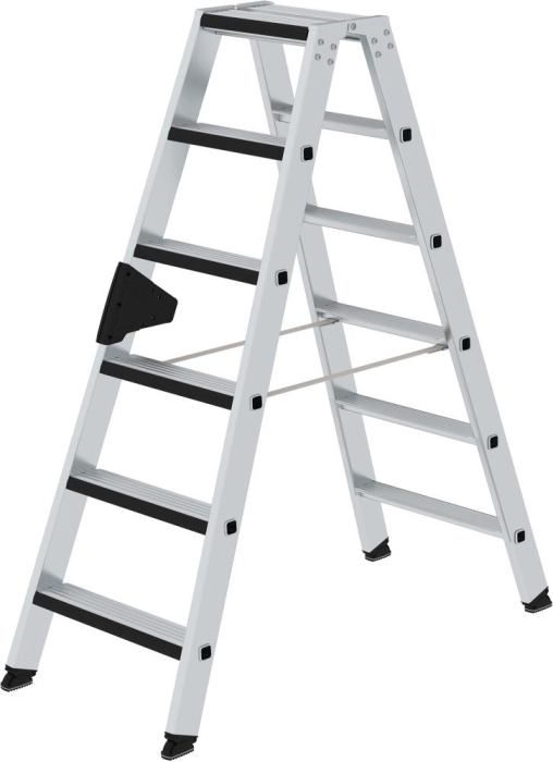 Alu-Stehleiter
2x6 Stufen relax-step
Gesamthöhe 1,38 m - Detail 1