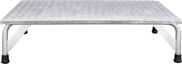 Alu-Arbeitspodest
Standfläche 1000x600 mm
Podesthöhe 0,25 m - Detail 1