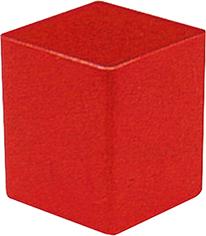 Ersatz-Kunststoff-Box
B54xT54xH45 mm rot - Detail 1