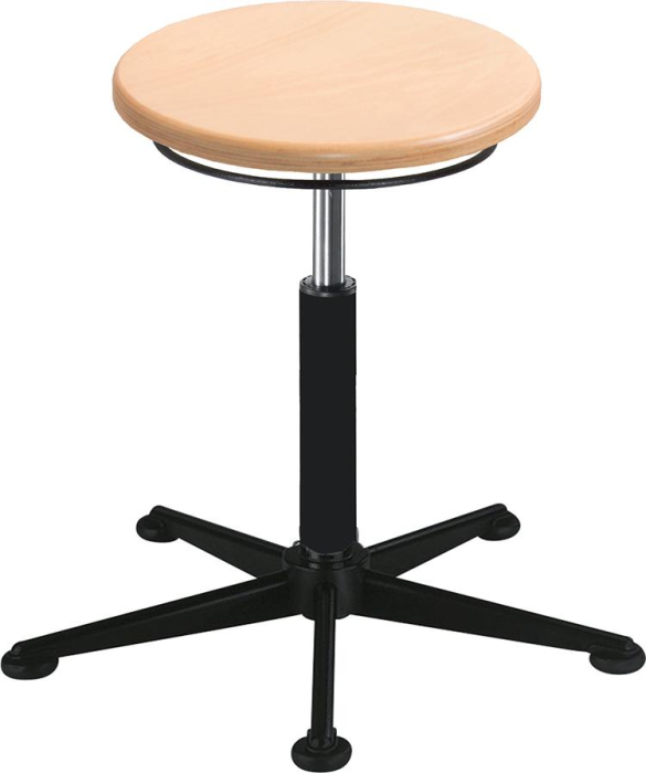 Drehhocker
Bucheschichtholz
Sitzhöhe 390-520 mm - Detail 1