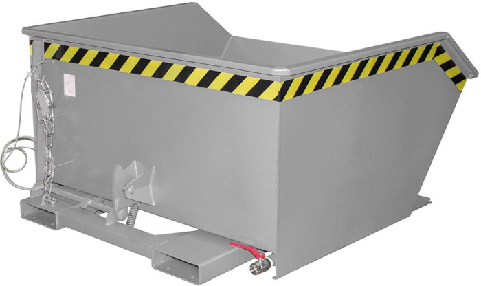 Spänebehälter SGU 750 l
1280xT1140xH680 mm
RAL7005 Tragkraft 1000kg - Detail 1