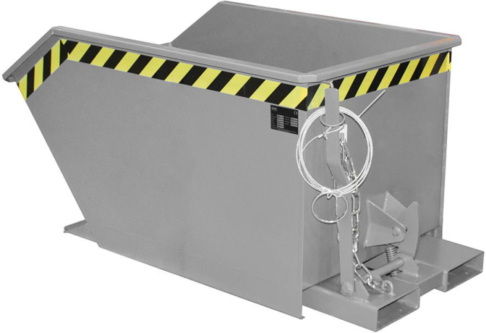 Kippbehälter GU 500 l
B780xT1440xH680 mm
RAL7005 Tragkraft 1000kg - Detail 1