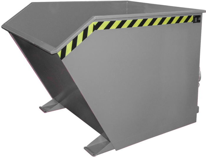 Kippbehälter GU 1500 l
B1280xT1640xH1090 mm
RAL7005 Tragkraft 1500kg - Detail 1