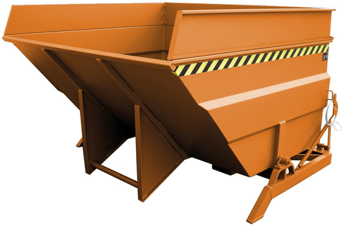 Kippbehälter BKC 4000 l
B2280xT2310xH1480 mm
RAL2000 Tragkraft 2500kg - Detail 1