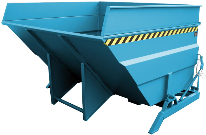 Kippbehälter BKC 4000 l
B2280xT2310xH1480 mm
RAL5012 Tragkraft 2500kg - Detail 1