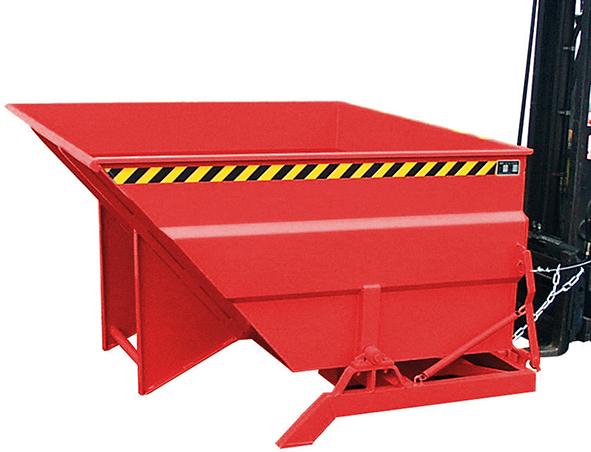 Kippbehälter BKC 2000 l
B1750xT2310xH1220 mm
RAL3000 Tragkraft 2500kg - Detail 1