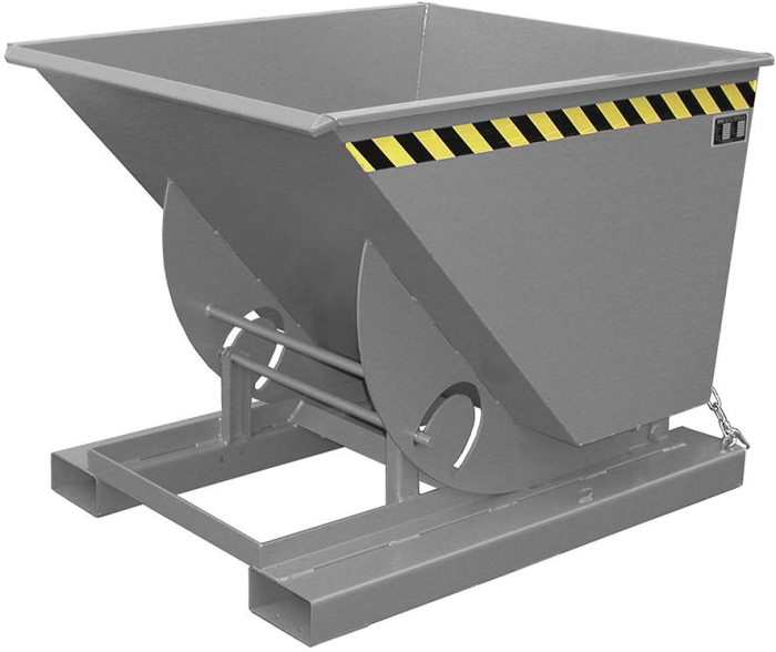 Kippbehälter AK 750 l
B1190xT1420xH1070 mm
RAL7005 Tragkraft 1000kg - Detail 1