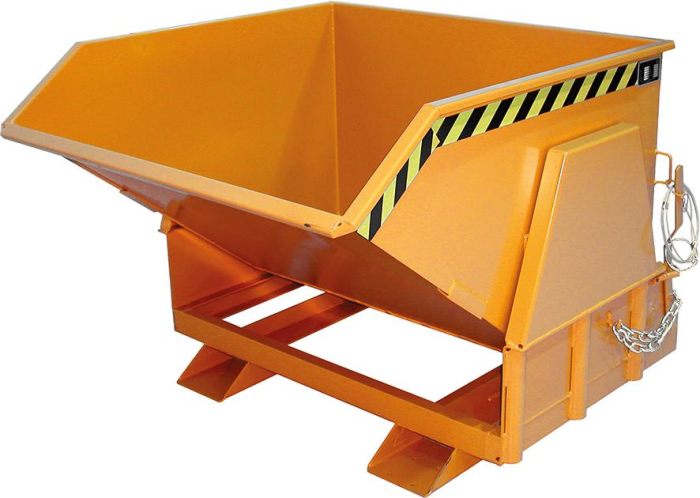 Kippbehälter BK 1000 l
B1400xT1430xH1070 mm
RAL2000 Tragkraft 2000kg - Detail 1