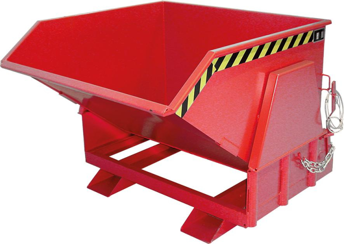 Kippbehälter BK 1000 l
B1400xT1430xH1070 mm
RAL3000 Tragkraft 2000kg - Detail 1