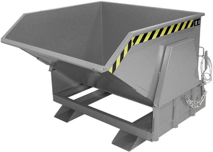 Kippbehälter BK 1000 l
B1400xT1430xH1070 mm
RAL7005 Tragkraft 2000kg - Detail 1