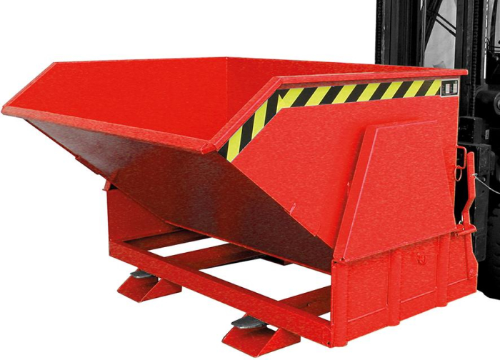 Kippbehälter BK 1200 l
B1650xT1430xH1070 mm
RAL3000 Tragkraft 2000kg - Detail 1