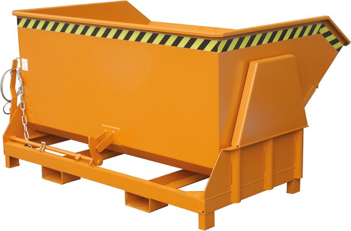 Kippbehälter BK 1500 l
B1950xT1455xH1070 mm
RAL2000 Tragkraft 2000kg - Detail 1
