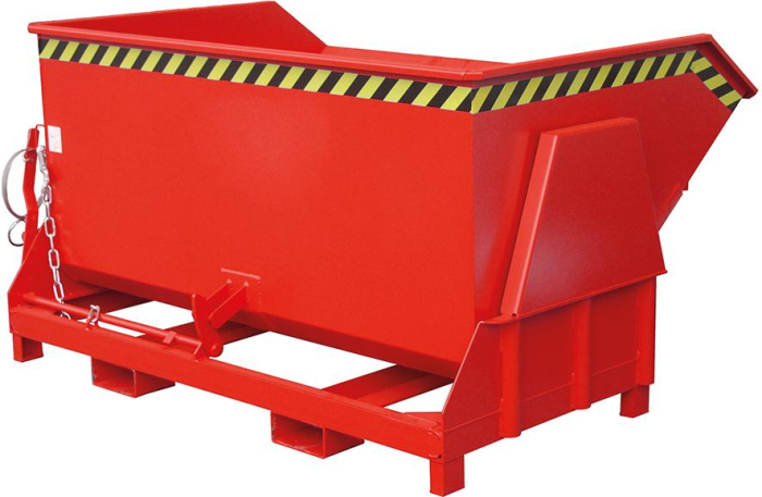Kippbehälter BK 1500 l
B1950xT1430xH1070 mm
RAL3000 Tragkraft 2000kg - Detail 1