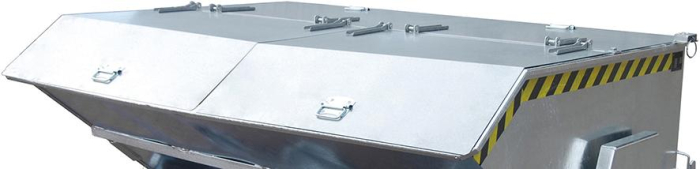 Deckel vzk 2-teilig
f.Spänebehälter BK 2000 l - Detail 1
