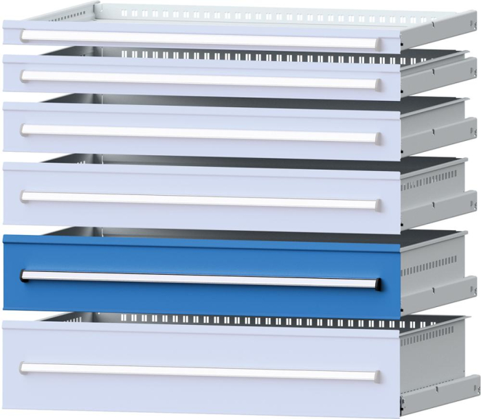Format Schublade
B750xT600xFH180mm
RAL 5012 - Detail 1