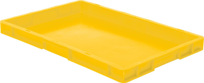 Transport-Stapelkasten
TK600/50-0, gelb - Detail 1