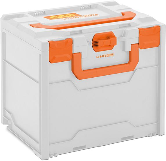 Akku-Systembrandschutzbox
Li-SAFE 3-S
B400xT300xH340 mm - Detail 1