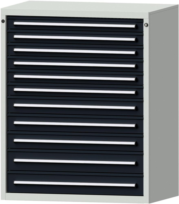Format Schubladenschrank
B1060xT675xH1300mm
RAL7035/7016 - Detail 1