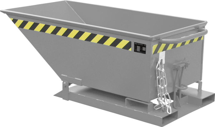 Kippbehälter KN 250
B670xT1375xH530 mm
RAL 7005 Tragkraft 300kg - Detail 1