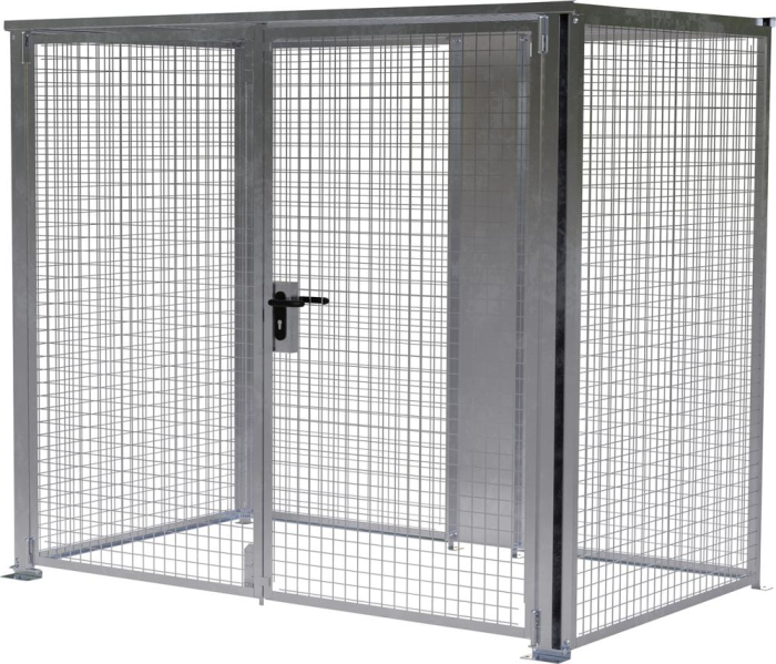 Lagerbox LBM 1500
B2450xT1595xH2100 mm
verzinkt - Detail 1