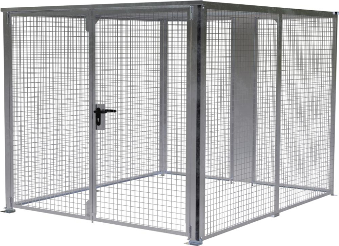 Lagerbox LBM 3000
B2450xT3010xH2100 mm
verzinkt - Detail 1