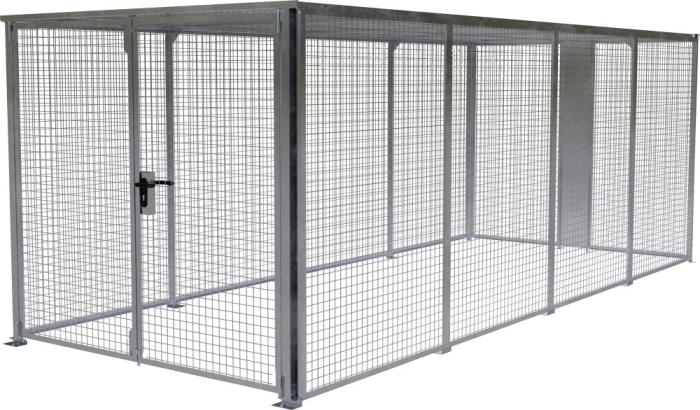 Lagerbox LBM 6000
B2450xT5885xH2100 mm
verzinkt - Detail 1
