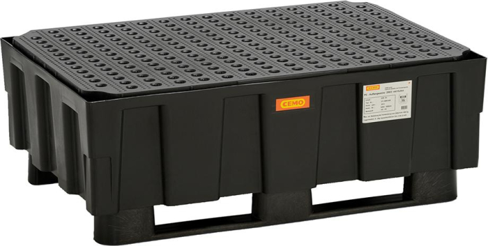 PE-Auffangwanne 250/2
B1205xT805xH440 mm
Tragfähigkeit 600 kg - Detail 1