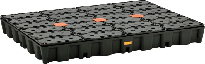 PE-Auffangwanne 250 HD
B1600xT1200xH180 mm
Tragfähigkeit 1000 kg - Detail 1