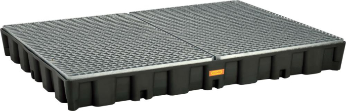 PE-Auffangwanne 250 HD
B1600xT1200xH180 mm
Tragfähigkeit 1000 kg - Detail 1