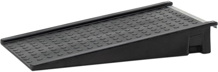 Auffahrrampe
B1260xT800xH200 mm
für PE Faßauffangwanne - Detail 1
