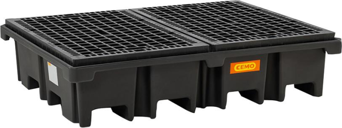 PE-Palettenauffangwanne
425/4 B1670xT1270x390 mm
Tragfähigkeit 1200 kg - Detail 1