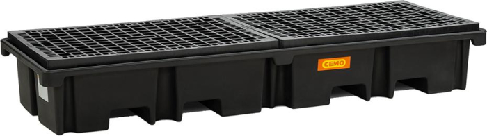 PE-Palettenauffangwanne
425/4e B2420xT880x390 mm
Tragfähigkeit 1200 kg - Detail 1