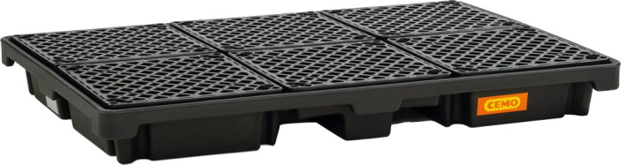 PE-Faßauffangwanne
220/6 B1860xT1260x200 mm
Tragfähigkeit 1800 kg - Detail 1