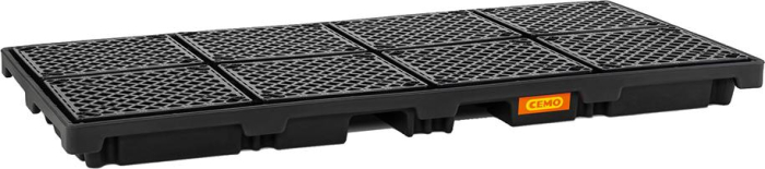 PE-Faßauffangwanne
270/8 B2480xT1280x180 mm
Tragfähigkeit 2400 kg - Detail 1