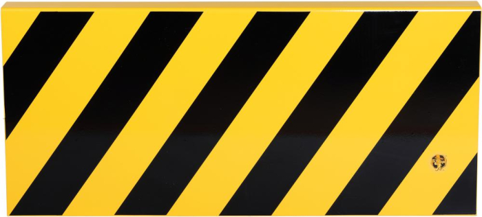 Unterfahrschutz
B1080xT89xH490 mm
Stahl,verz/gelb RAL1023 - Detail 1