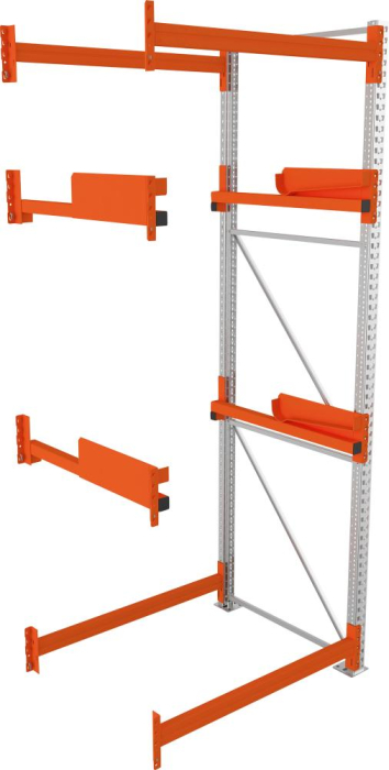 Kabeltrommelregal
B1300xT1100xH3300 mm
Anbaufeld verzinkt - Detail 1