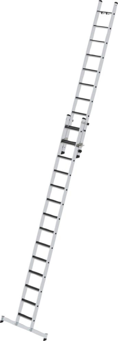 Alu-Schiebeleiter
1x14 + 1x10 Stufen R13
Leiterlange 4,17m eingef. - Detail 1