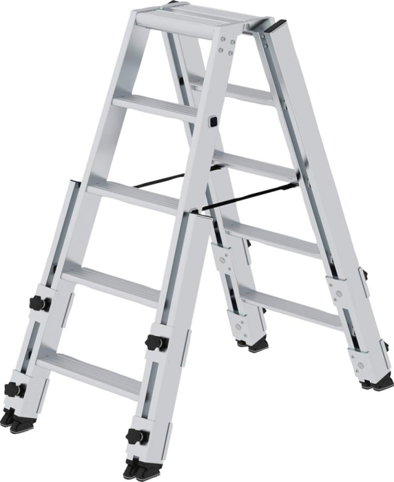 Alu-Stehleiter
2x5 Stufen
Gesamthohe 1,14 m - Detail 1